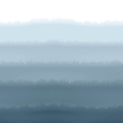 Blue Watercolor Fade Wall Mural