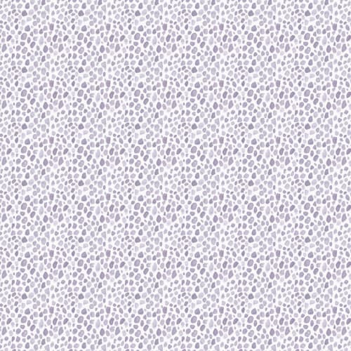 Lilac Watercolour Paint Spot Pattern Wallpaper Mural