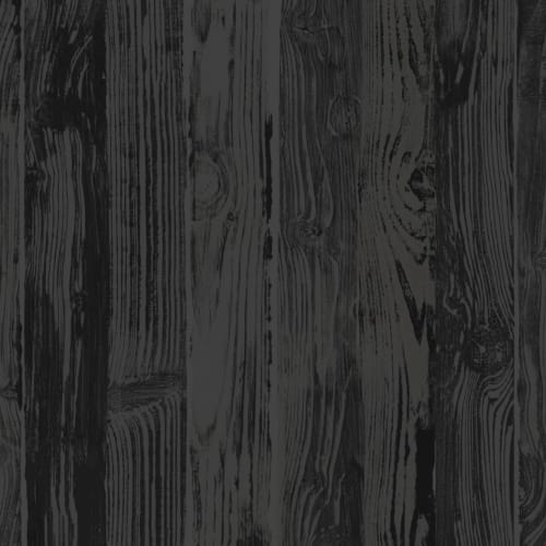 Papel de parede de painel de madeira preto e cinzento