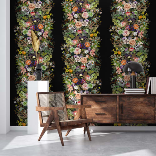 Bold Floral Pattern Wallpaper for Walls  Irene