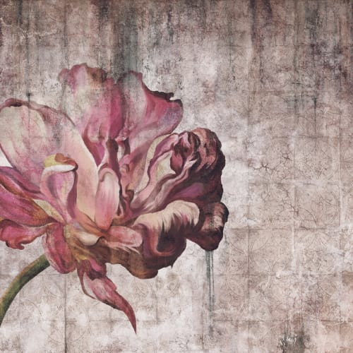 Vintage Tulip - Wallpaper