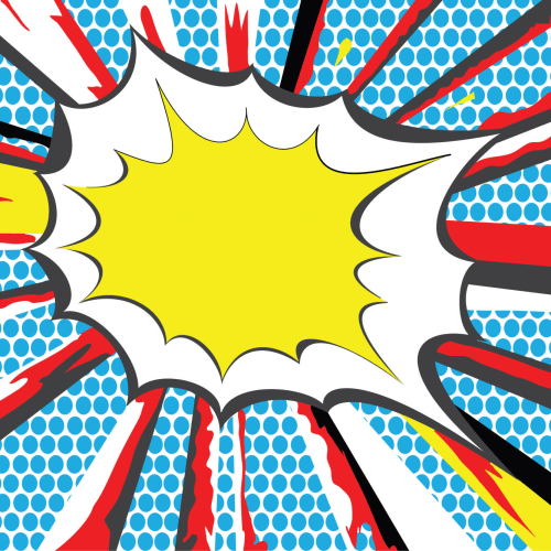 superhero pop art wallpaper