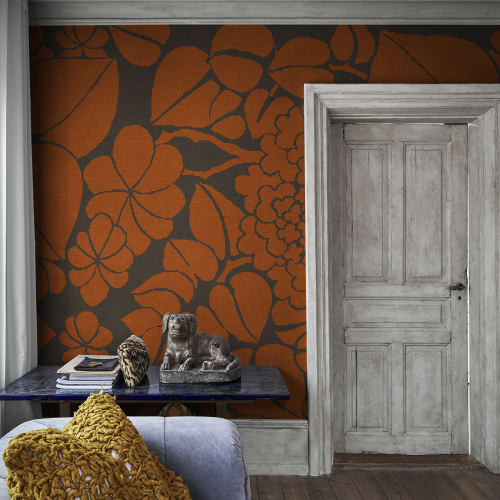 orange wallpaper designs