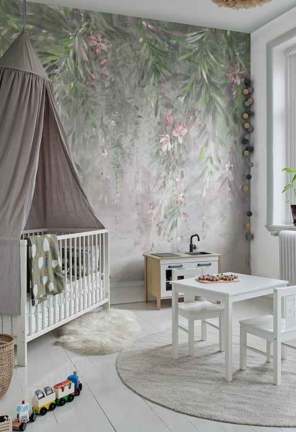 Honolulu, Green Wallpaper Rebel Walls