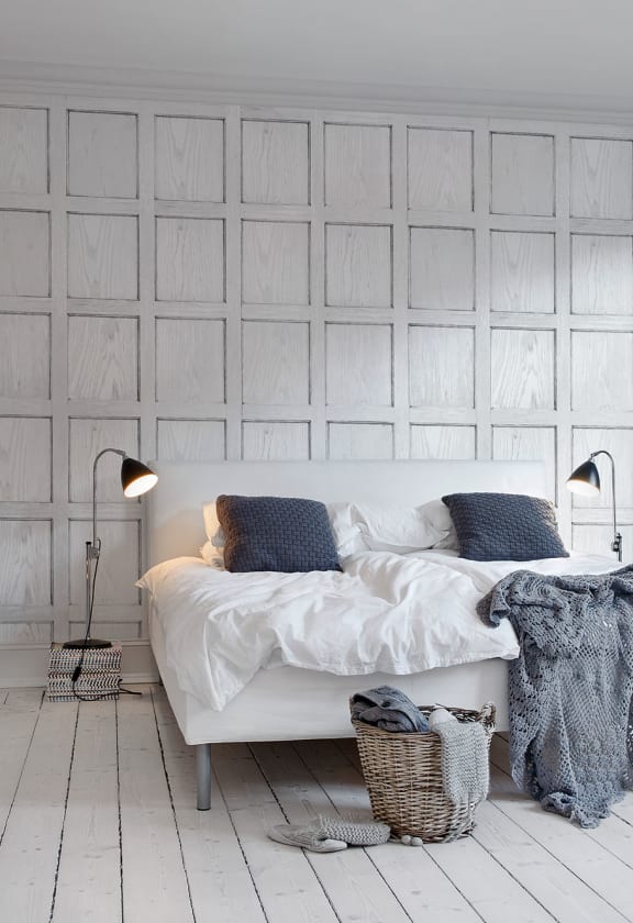 Panel, White - Wallpaper | Rebel Walls