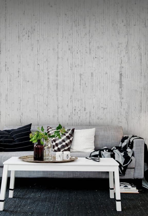 Lime Washed Wall - Wallpaper | Rebel Walls