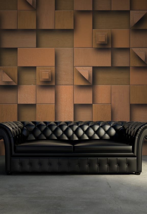 Carved Wood - Wallpaper | Rebel Walls