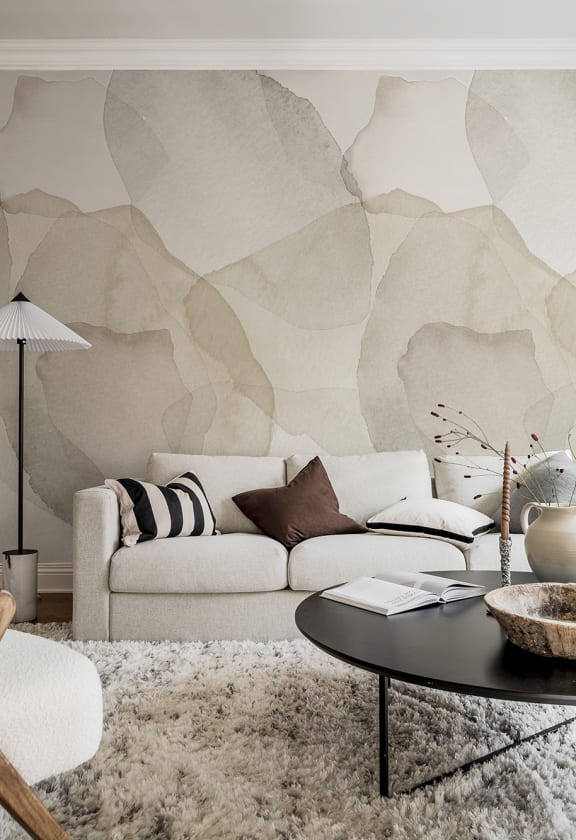 Petals, Sand Papier peint Rebel Walls