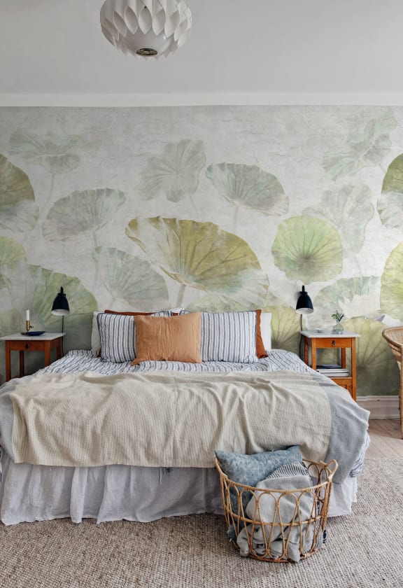 Waterlily Wallpaper Rebel Walls