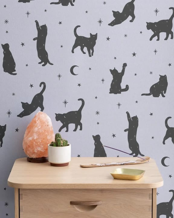 7 Witchy Wallpapers For A Mystical Room