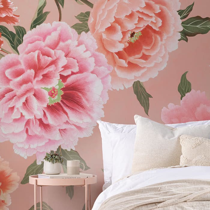 Floral wallpaper