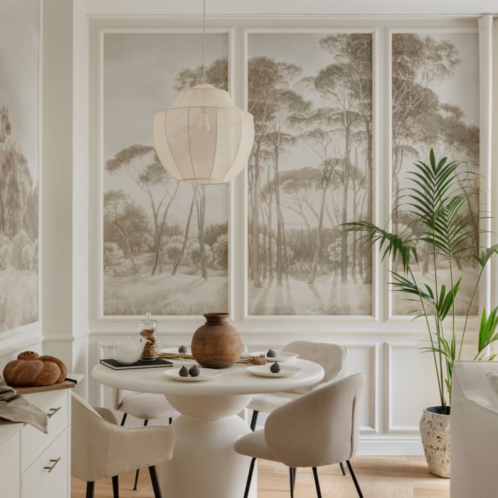 Papel de parede residencial