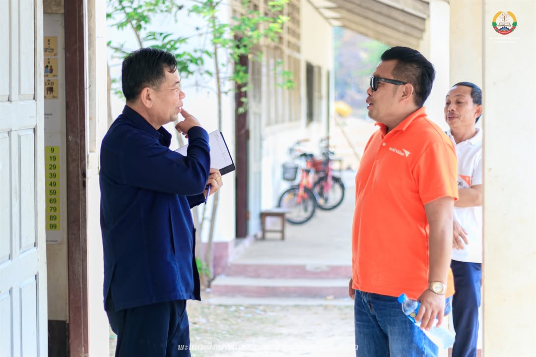 ບັນຍາກາດກອງປະຊຸມພົບປະຊຸມຊົນ ບ້ານໜອງເບັນ