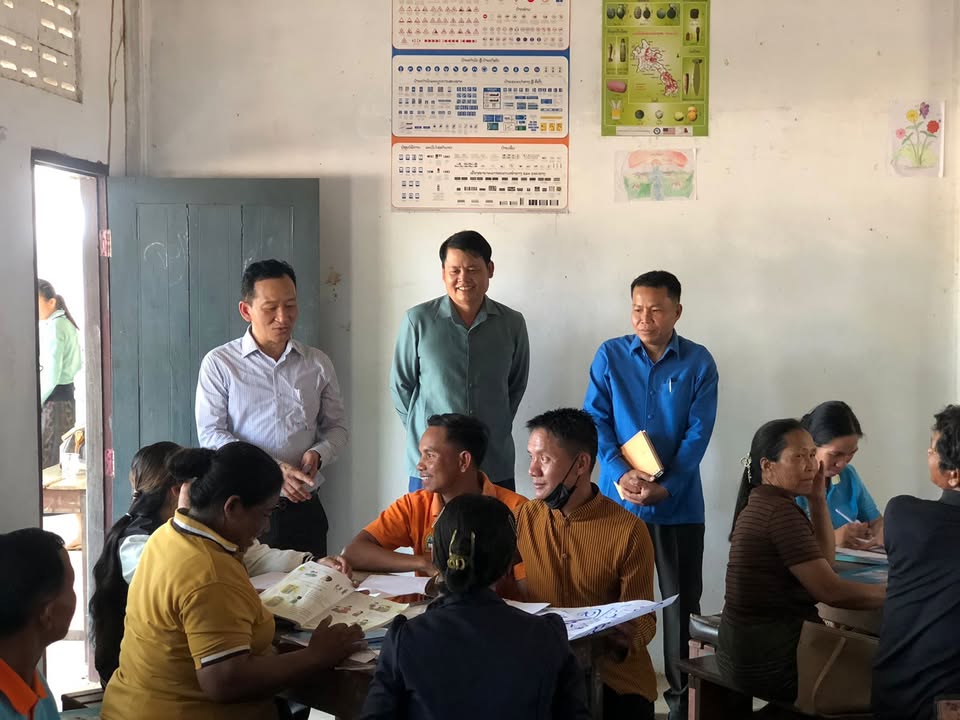 ບັນຍາກາດລວມໃນພິທີ