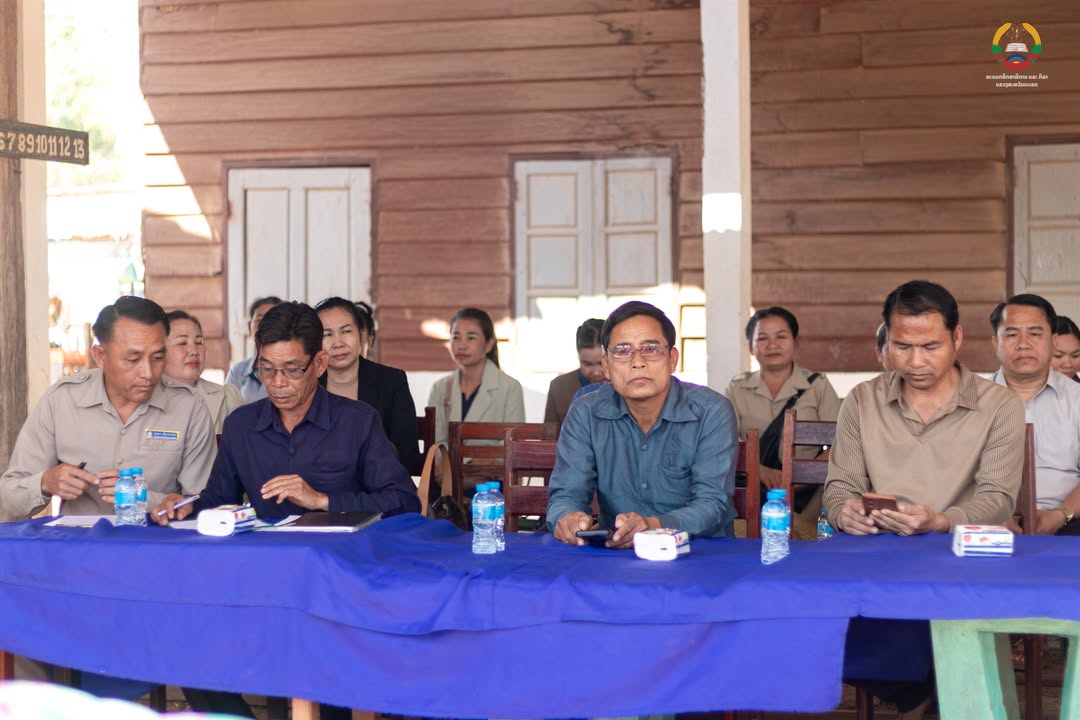 ພຣະອາຈານ ສັກດາ ເຄນວົງສັກ ໃຫ້ໂອວາດ