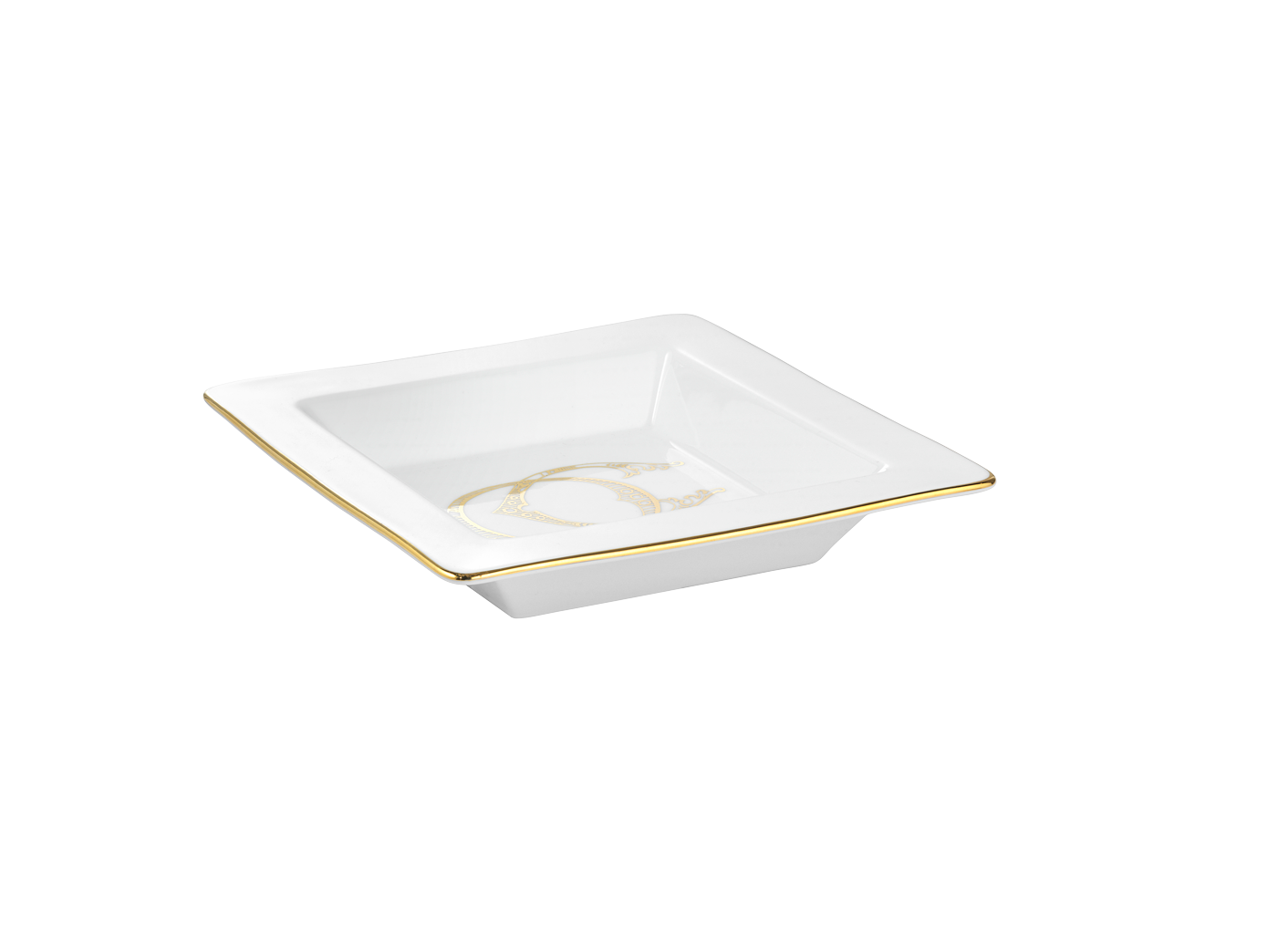 small change tray oro - personalizableCorona Monogram-2