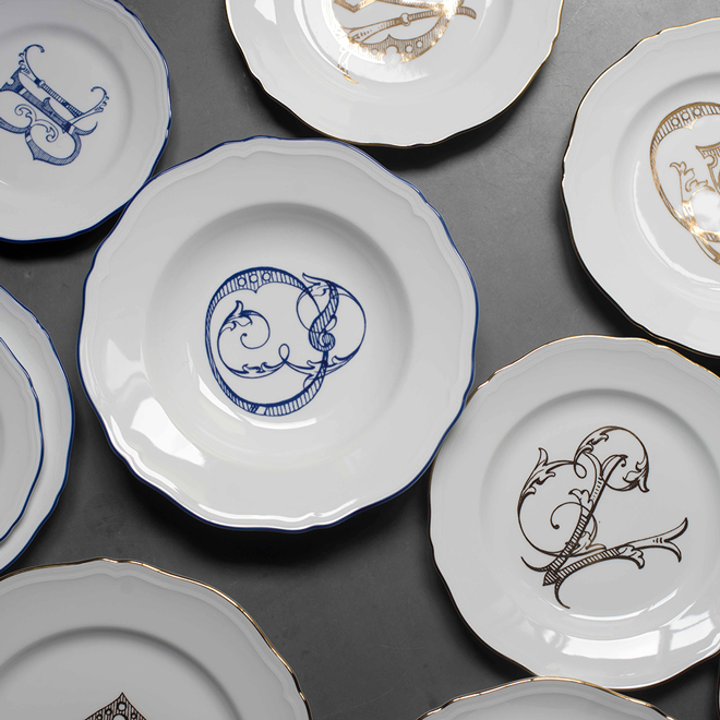 Monogram dinnerware 2025