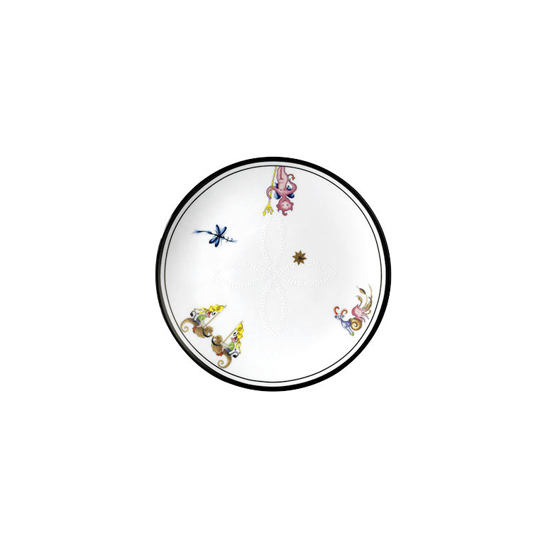 Bread plates in porcelain GINORI 1735