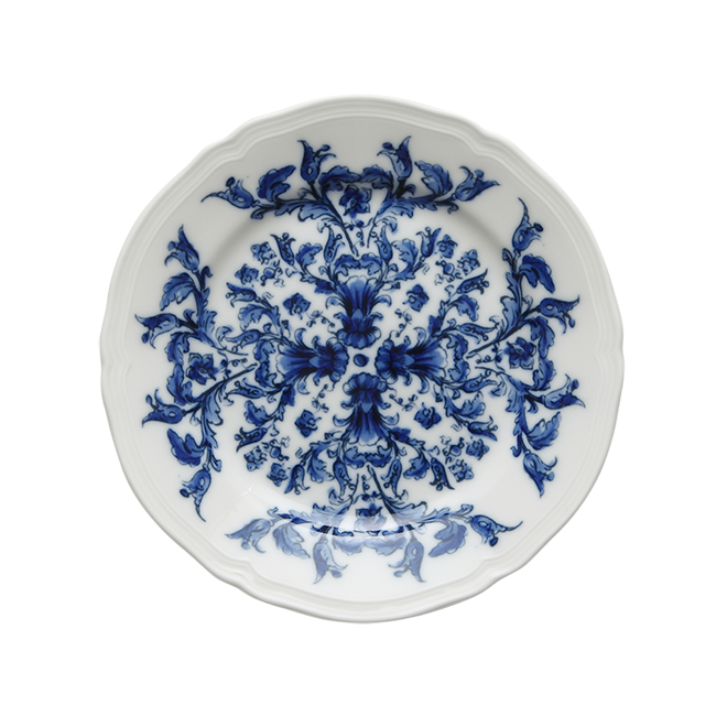 Ginori 1735 Bread Plate Babele Blu Set of 2