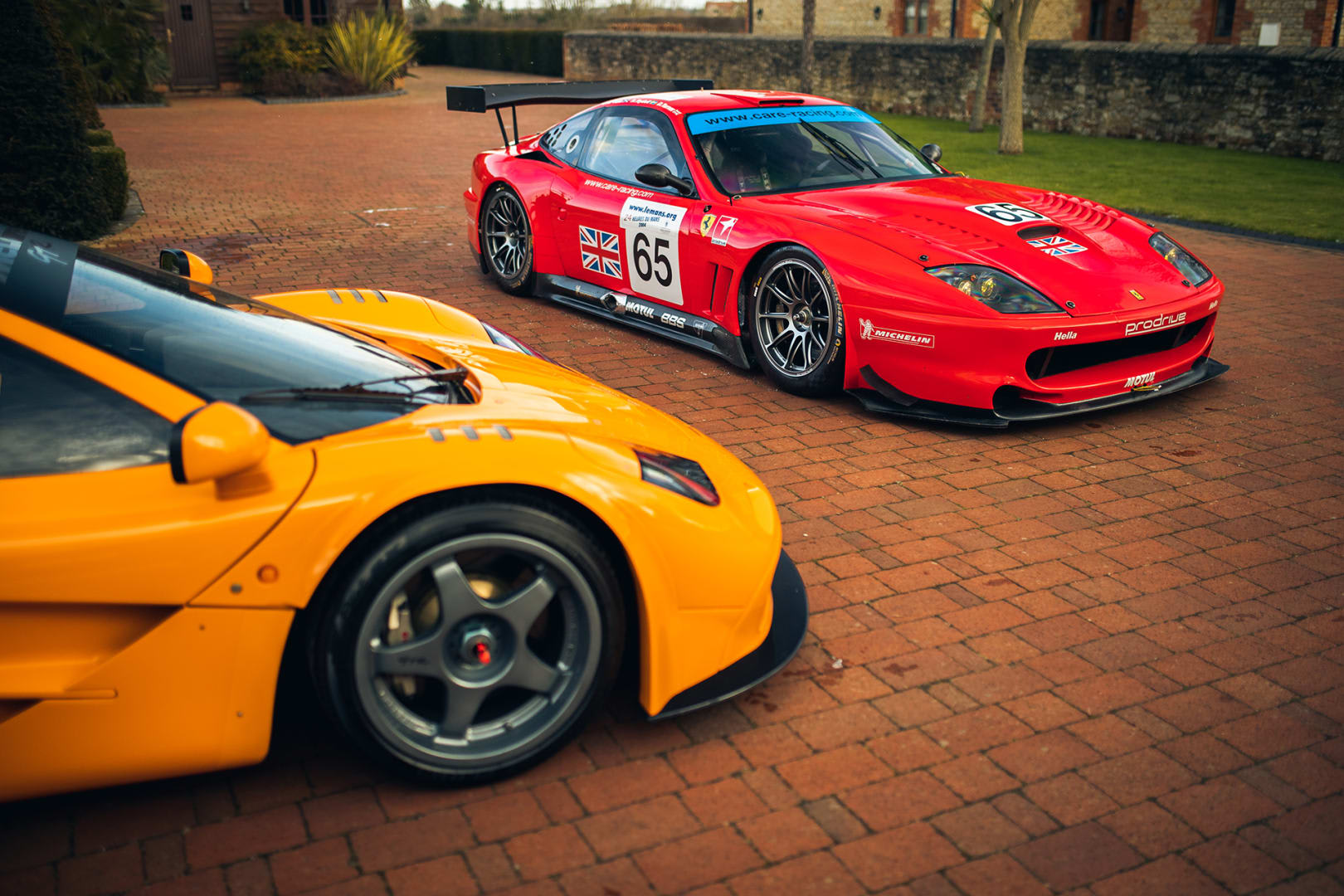 Turning the Ferrari 550 Maranello into a Le Mans winner with Peter