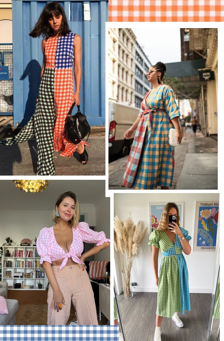 Esses 7 looks com estampa vichy são tão estilosos que você não vai resistir  » STEAL THE LOOK