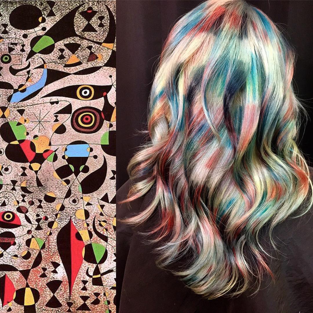 Hairstylist Recreates Famous Art Masterpieces as Hair Art | Girly