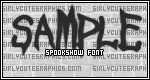 Xquisitekisses.com Halloween Font