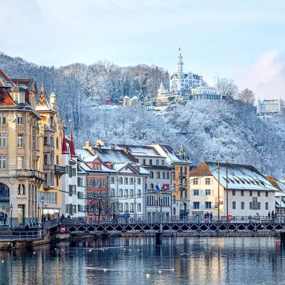 Magisk vinter i Schweiz