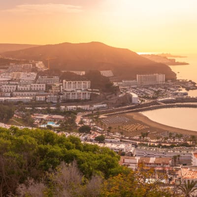 Vintersol p Gran Canaria