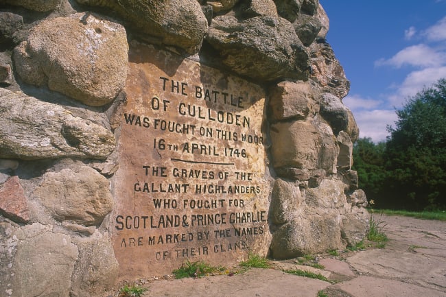 Whiskybæltet og Culloden Battlefield