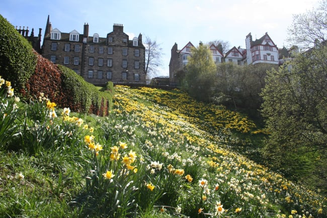 Byrundtur i blomstrende Edinburgh