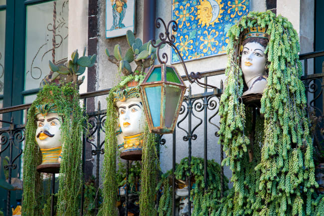 Vulkanen Etna og Taormina