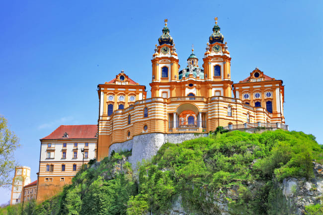 Stift Melk, Wachau-dalen og D�rnstein