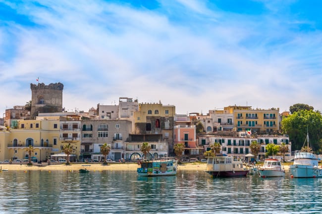 Den engelske have, filmbyen Forio og vinsmagning