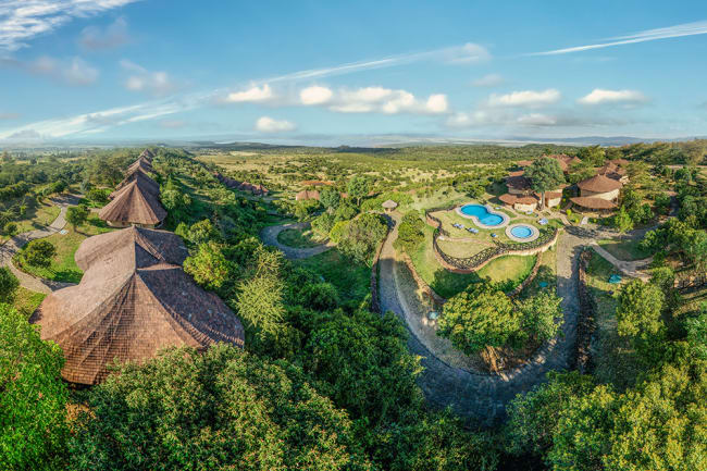 Kørsel til Lake Nakuru National Park - safari