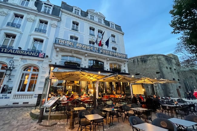 Kridtklinter ved Etretat, Honfleur, og Saint-Malo