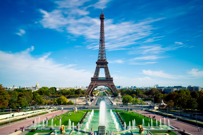 Eiffeltårnet og Latinerkvarteret i hjertet af Paris