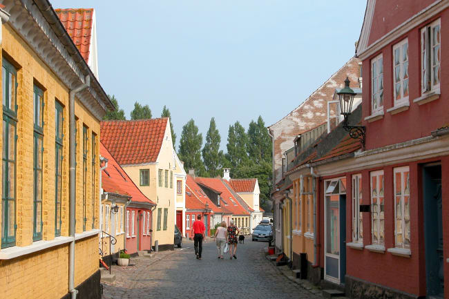 Voderup Klint, Uldg�rden i Bregninge og �r�sk�bing