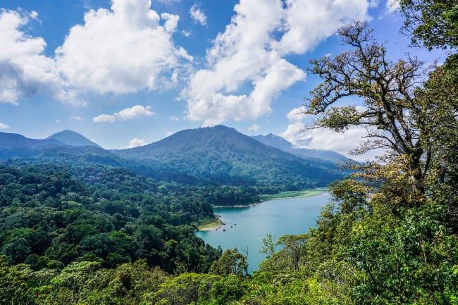 Jungle-trekking med kanotur og balinesisk frokost