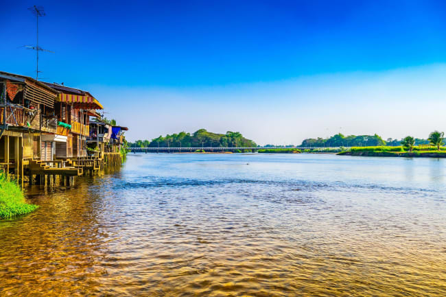 Cykeltur langs Ping-floden