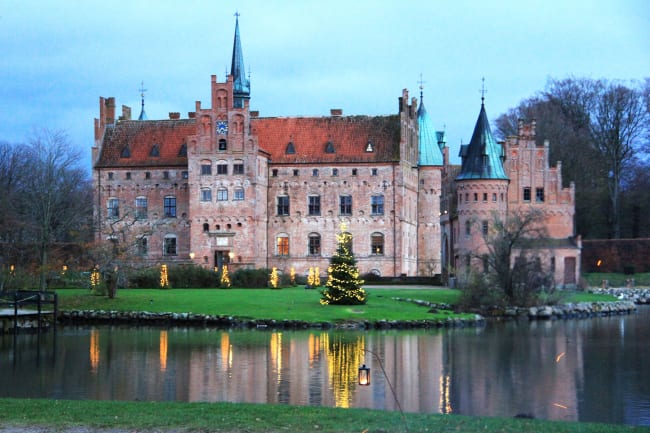 Julemarked p� Egeskov Slot