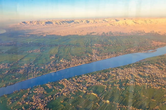 Udrejse fra Aalborg til Luxor med fly og bus