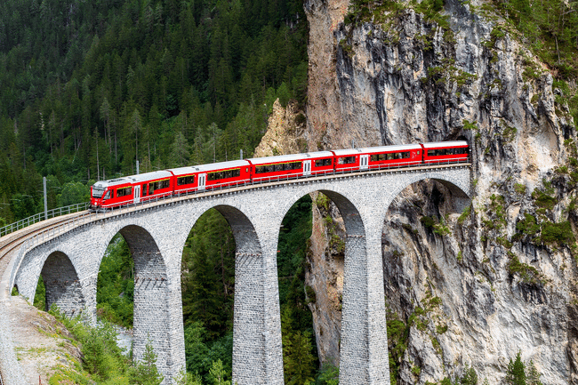 Glacier Express til Zermatt