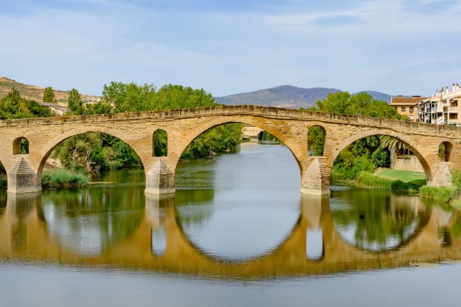 Puenta la Reina og Rioja-regionen