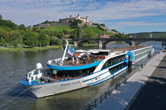 Düsseldorf og ombord på skibet