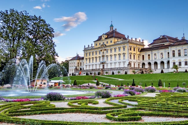 Gennem Tyskland til Ludwigsburg og Stuttgart