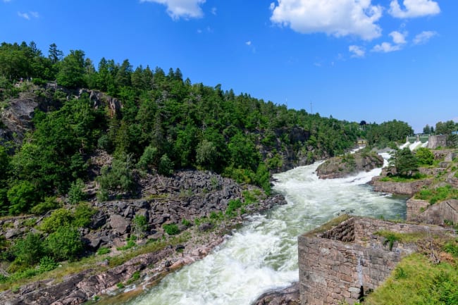 Trollhättan - sluserne ved Götakanal – Karlstad