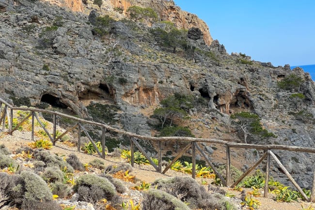 Agios Ioannis-hulen og besøg i det landlige Kreta