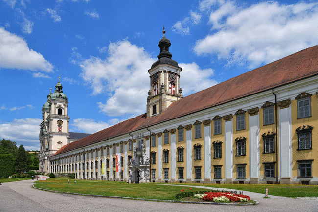Augistinerklosteret St. Florian og Middelalderbyen Steyr