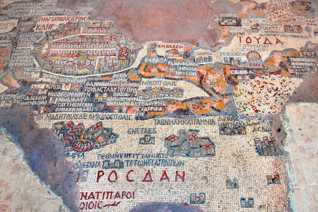 Madaba, Mount Nebo, Kerak, Petra